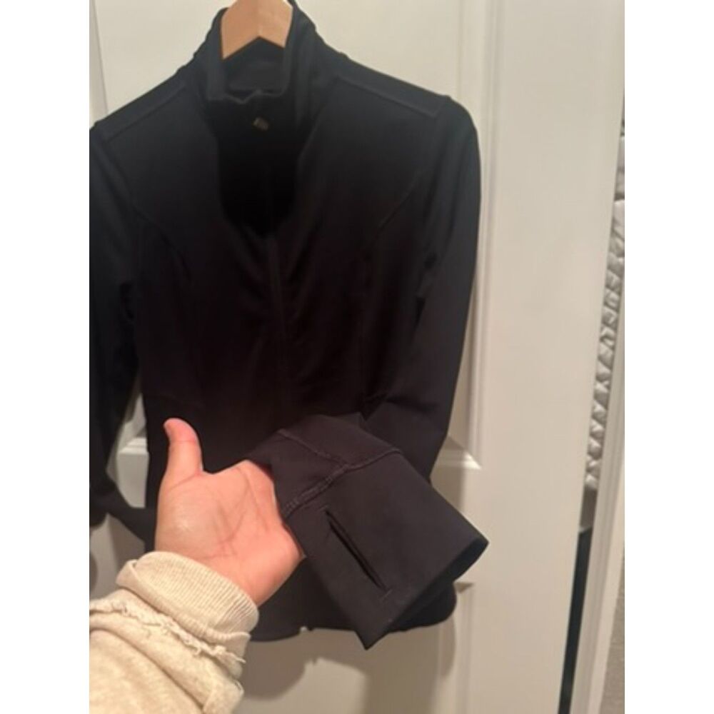 Old Navy Active Black Women's Active/Track Jacket Size M - Picture 7 of 8